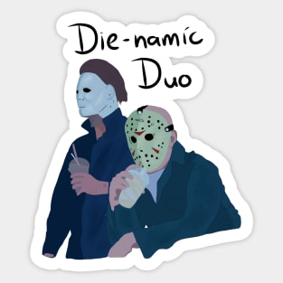 Die-namic Duo Sticker